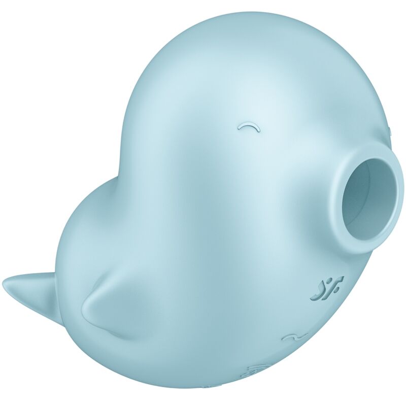 SATISFYER - SASSY SEAL STIMULATOR & VIBRATOR BLUE - NOCTURNA DESIRES