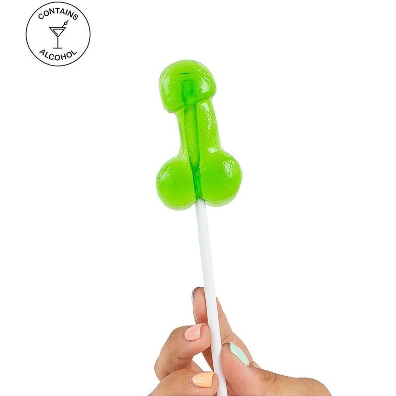 SECRETPLAY - COCK LOLLIPOP WITH ALCOHOL CAIPIRINHA - NOCTURNA DESIRES