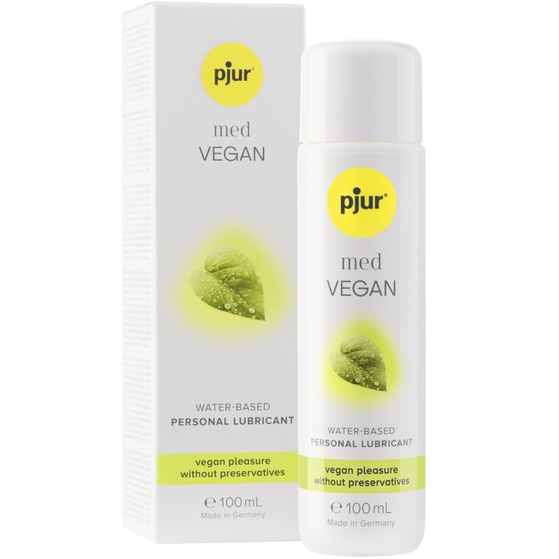 PJUR - MED VEGAN GLIDE WATER BASED LUBRICANT 100 ML - NOCTURNA DESIRES