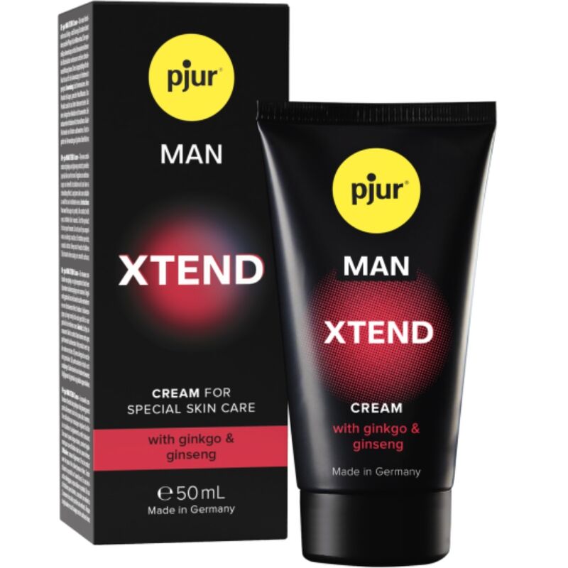 PJUR - MAN XTEND STIMULATING MASSAGE CREAM 50 ML PJUR  NOCTURNA DESIRES