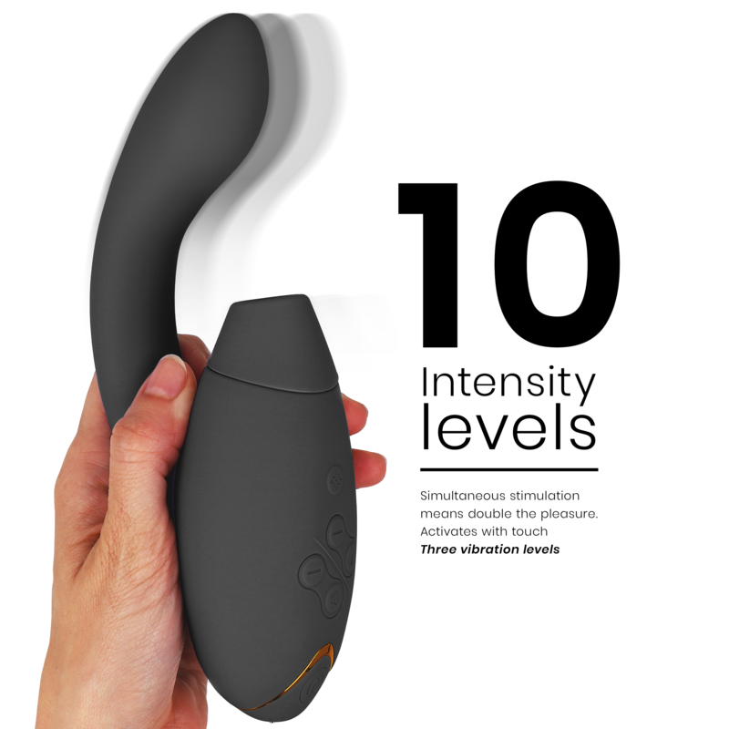 WOMANIZER - DUO 2 STIMULATOR BLACK - NOCTURNA DESIRES