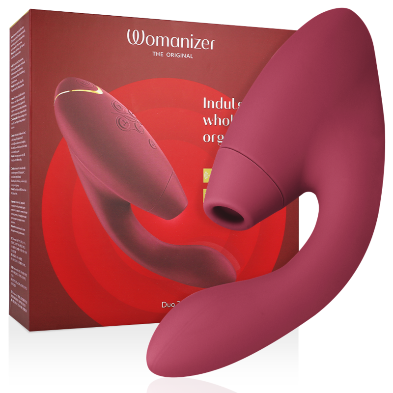 WOMANIZER - DUO 2 STIMULATOR BORDEAUX - NOCTURNA DESIRES