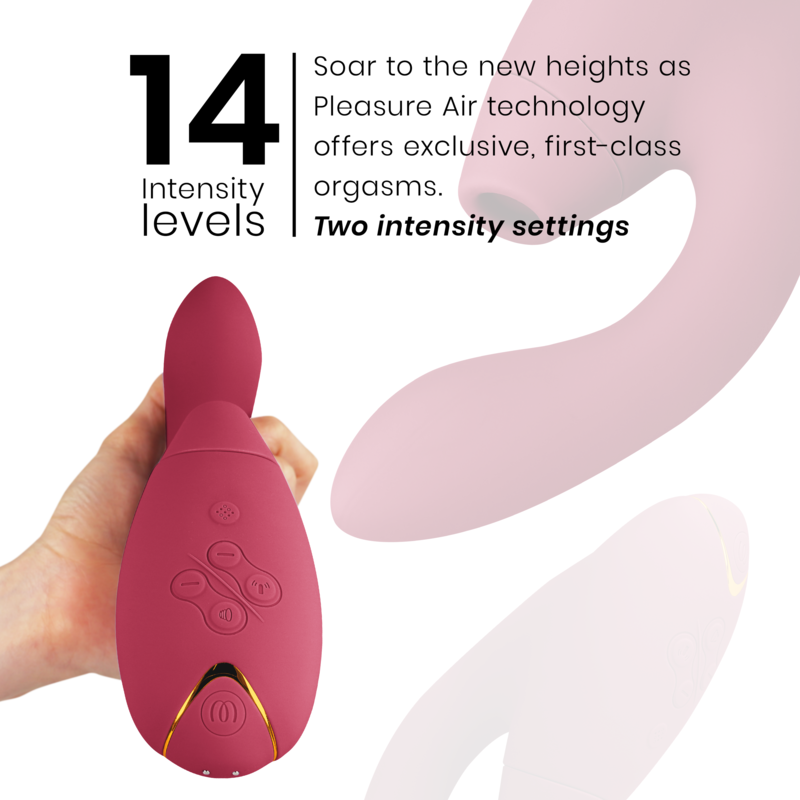 WOMANIZER - DUO 2 STIMULATOR BORDEAUX - NOCTURNA DESIRES