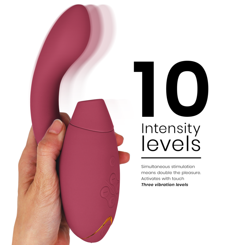 WOMANIZER - DUO 2 STIMULATOR BORDEAUX - NOCTURNA DESIRES