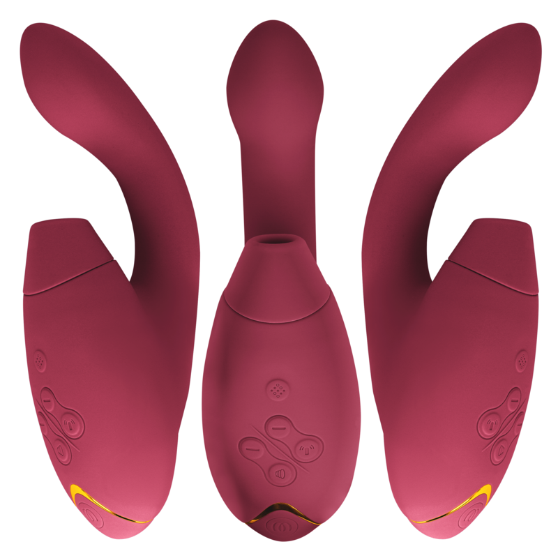 WOMANIZER - DUO 2 STIMULATOR BORDEAUX - NOCTURNA DESIRES