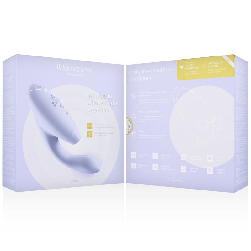WOMANIZER - DUO 2 STIMULATOR LILAC - NOCTURNA DESIRES