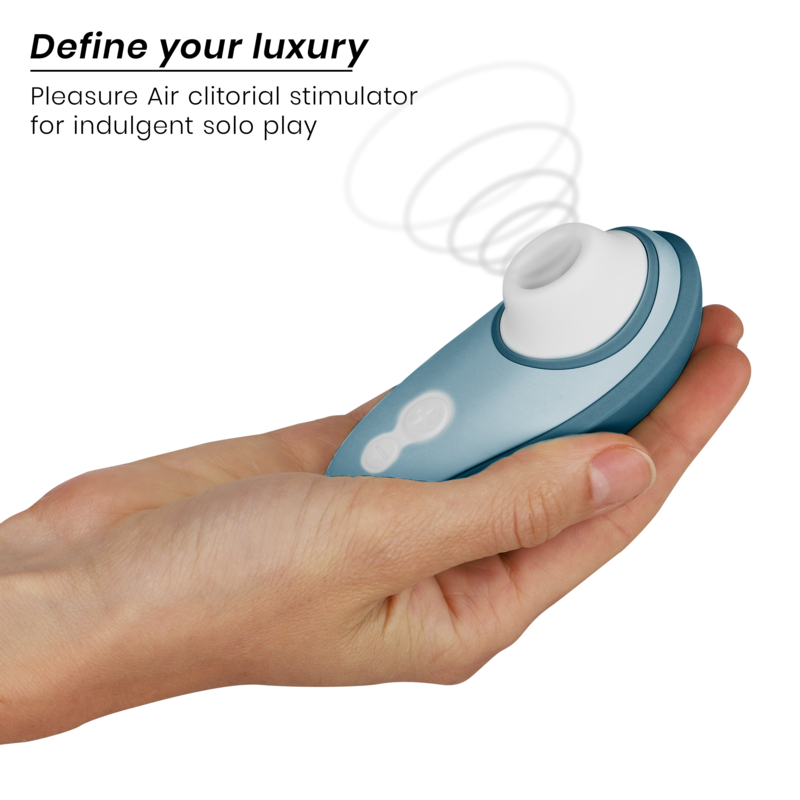 WOMANIZER - LIBERTY 2 CLITORIS STIMULATOR & SUCTION BLUE - NOCTURNA DESIRES