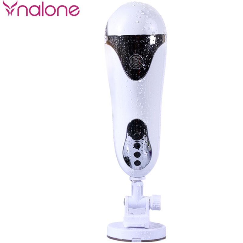 NALONE - MAGICIAN MASTURBATOR WITH VIBRATION WHITE - NOCTURNA DESIRES