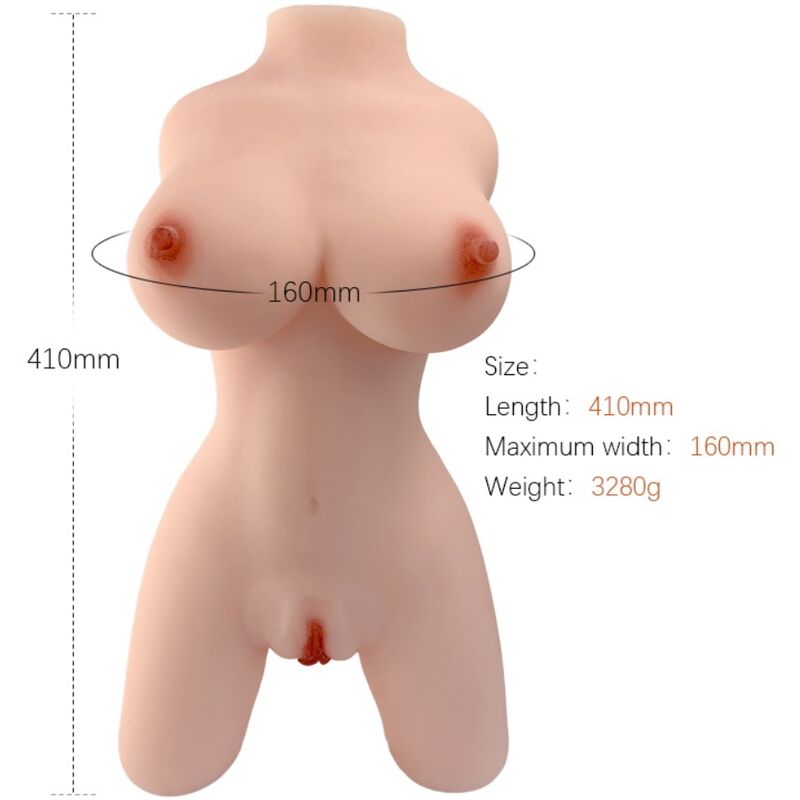 ARMONY - REALISTIC FEMALE TORSO MODEL 4 - NOCTURNA DESIRES
