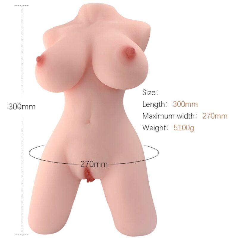 ARMONY - REALISTIC FEMALE TORSO MODEL 5 - NOCTURNA DESIRES
