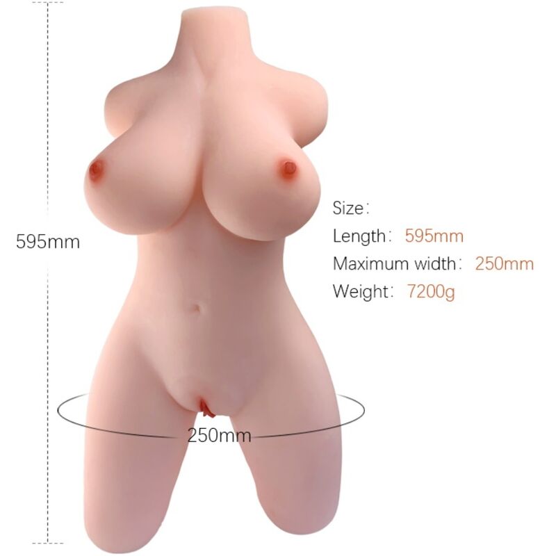 ARMONY - REALISTIC FEMALE TORSO MODEL 2 - NOCTURNA DESIRES