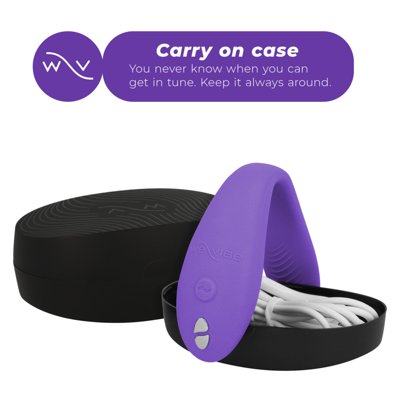 WE-VIBE - SYNC GO DUAL STIMULATOR VIOLET - NOCTURNA DESIRES