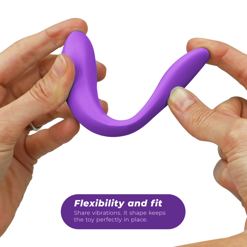 WE-VIBE - SYNC GO DUAL STIMULATOR VIOLET - NOCTURNA DESIRES