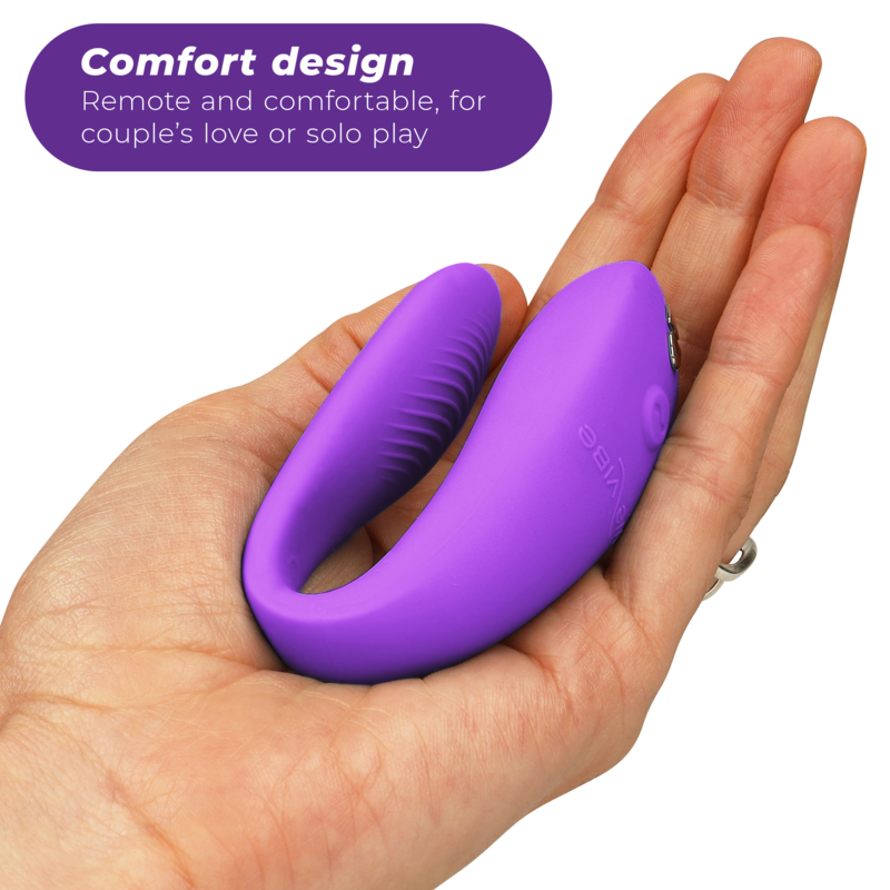 WE-VIBE - SYNC GO DUAL STIMULATOR VIOLET - NOCTURNA DESIRES
