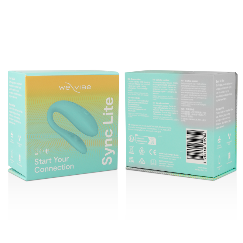WE-VIBE - SYNC LITE CLITORIS STIMULATOR TURQUOISE - NOCTURNA DESIRES