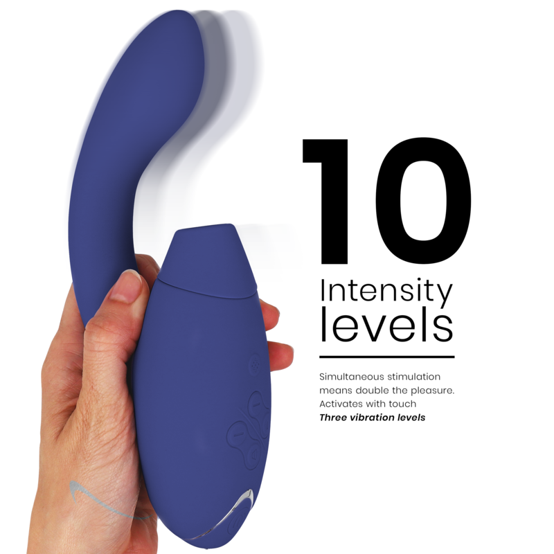 WOMANIZER - DUO 2 STIMULATOR BLUE - NOCTURNA DESIRES