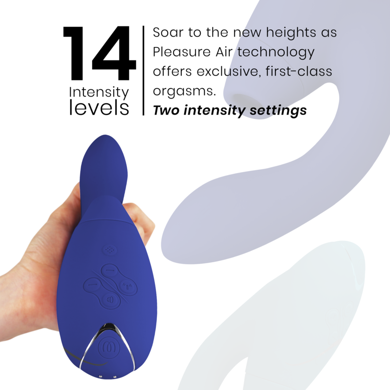 WOMANIZER - DUO 2 STIMULATOR BLUE - NOCTURNA DESIRES