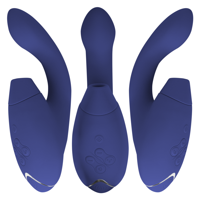 WOMANIZER - DUO 2 STIMULATOR BLUE - NOCTURNA DESIRES
