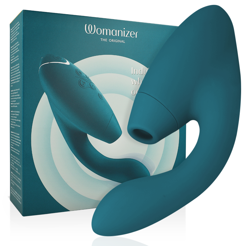 WOMANIZER - DUO 2 STIMULATOR BLUE PETROL - NOCTURNA DESIRES