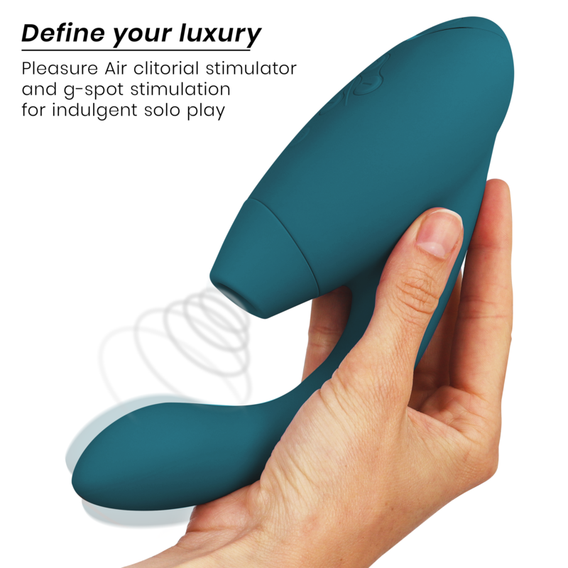 WOMANIZER - DUO 2 STIMULATOR BLUE PETROL - NOCTURNA DESIRES