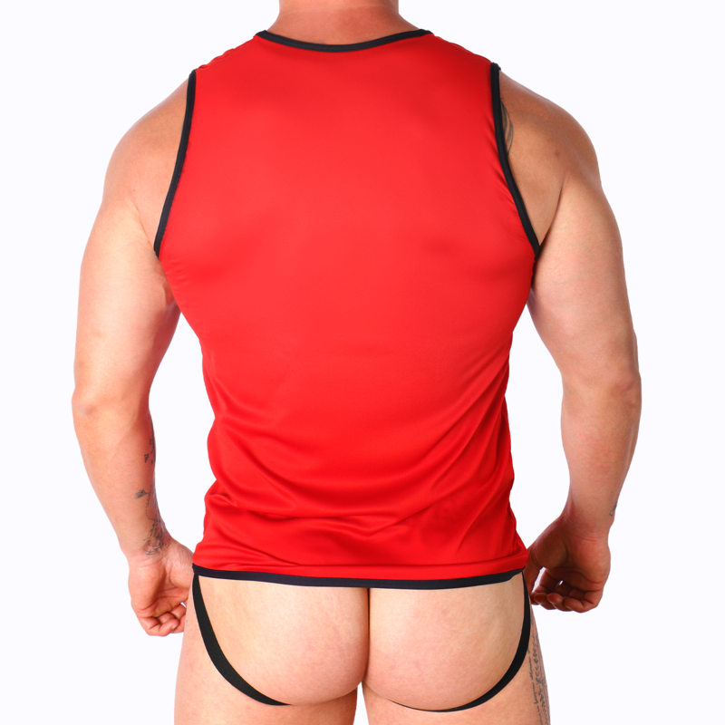 MACHO - RED T-SHIRT L/XL - NOCTURNA DESIRES