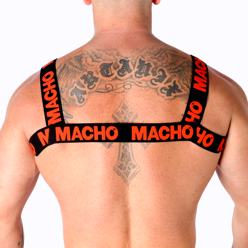 MACHO - DOUBLE RED HARNESS - NOCTURNA DESIRES