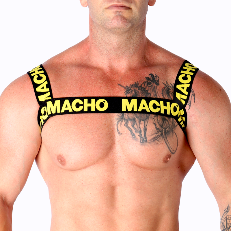 MACHO - DOUBLE YELLOW HARNESS - NOCTURNA DESIRES