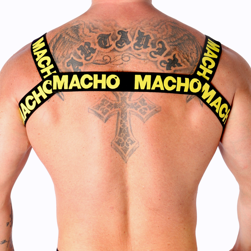 MACHO - DOUBLE YELLOW HARNESS - NOCTURNA DESIRES