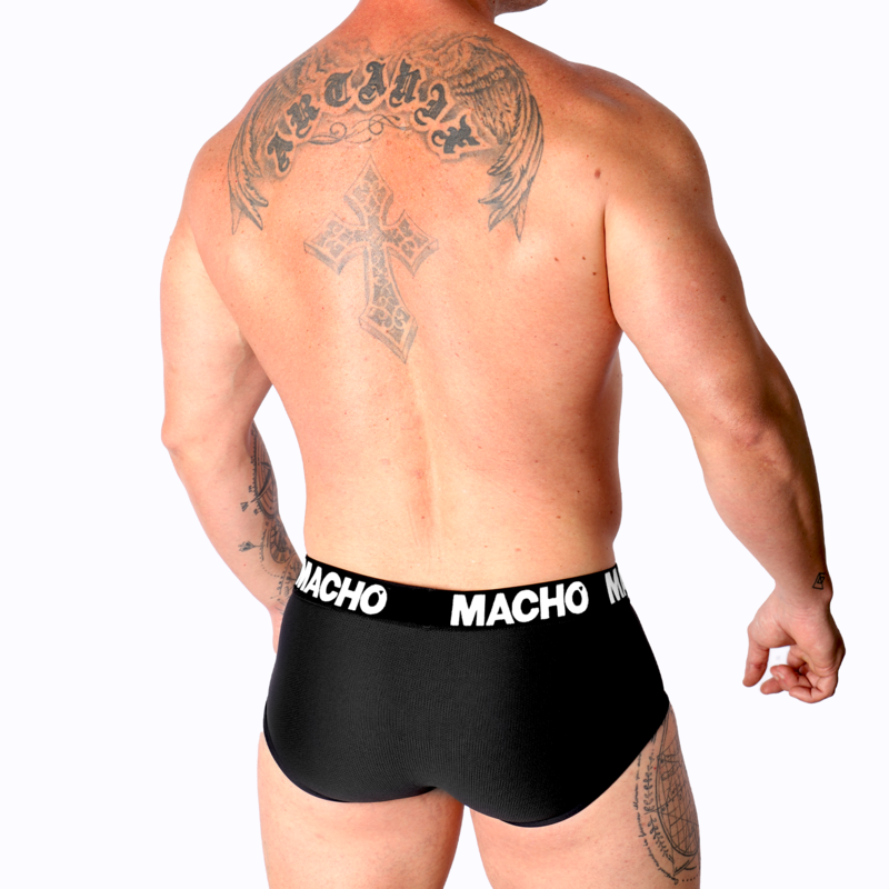 MACHO - MS30NG SLIP BLACK L - NOCTURNA DESIRES