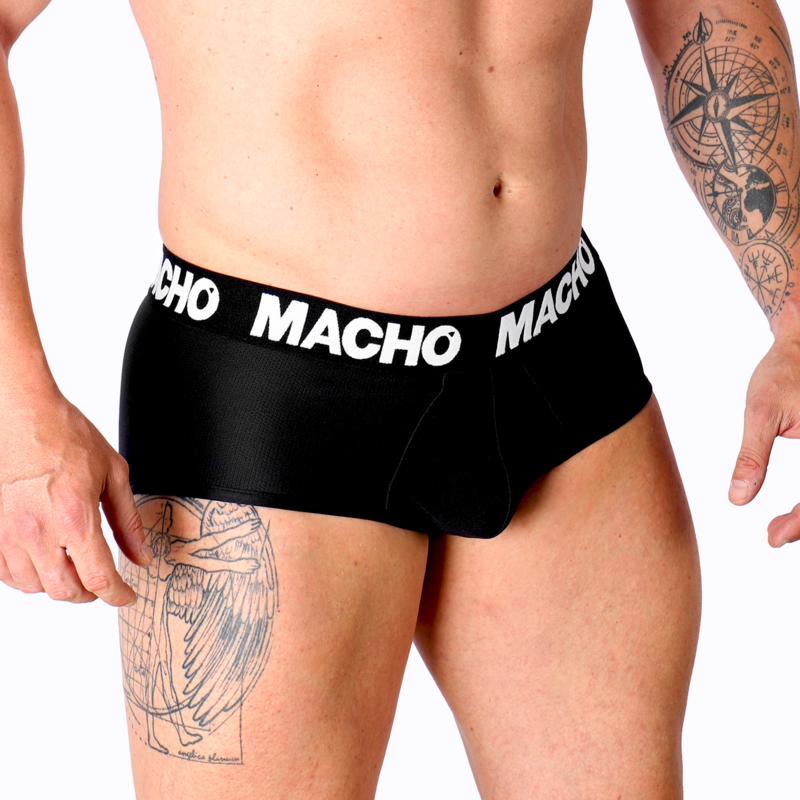 MACHO - MS30NG SLIP BLACK L - NOCTURNA DESIRES