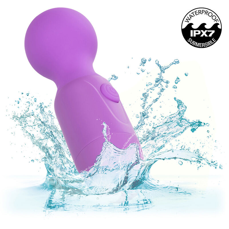 CALEXOTICS - FIRST TIME RECHARGEABLE MASSAGER 10 VIBRATIONS PURPLE - NOCTURNA DESIRES