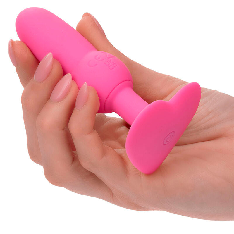CALEXOTICS - FIRST TIME ANAL PLUG BEADED PROBE 10 VIBRATIONS PINK - NOCTURNA DESIRES