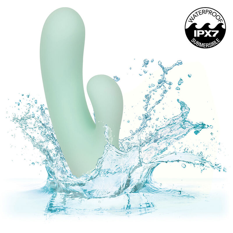 CALEXOTICS - PACIFICA FIJI VIBRATOR & ESTIMULATOR G SPOT 10 VIBRATIONS AQUA - NOCTURNA DESIRES