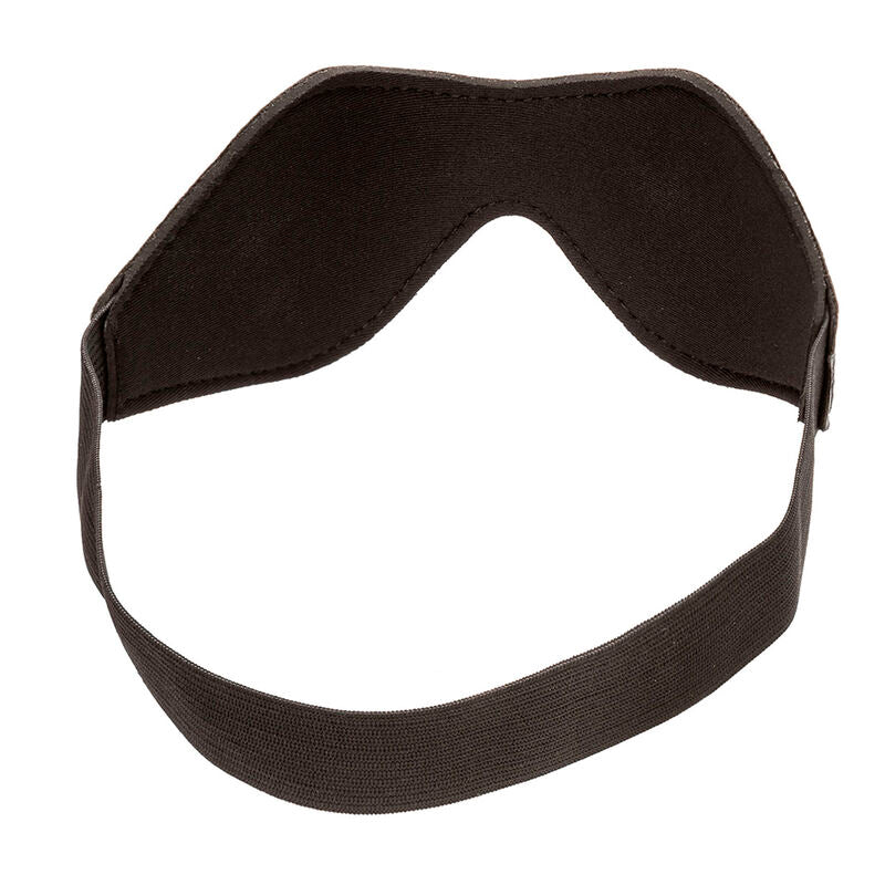 CALEXOTICS - NOCTURNAL EYE MASK PVC LEATHER BLACK - NOCTURNA DESIRES