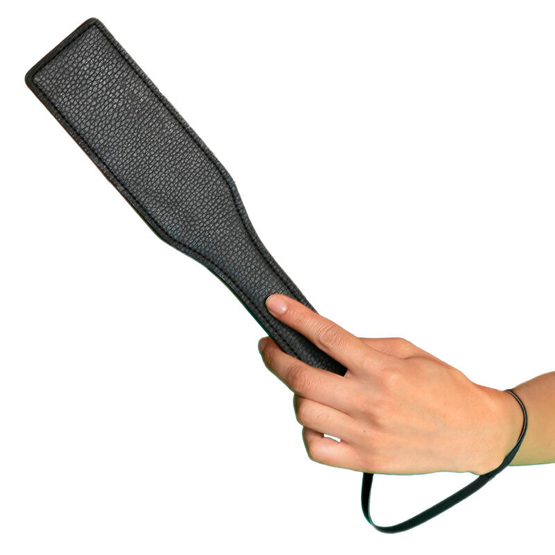 CALEXOTICS - NOCTURNAL PADDLE LEATHER BLACK - NOCTURNA DESIRES