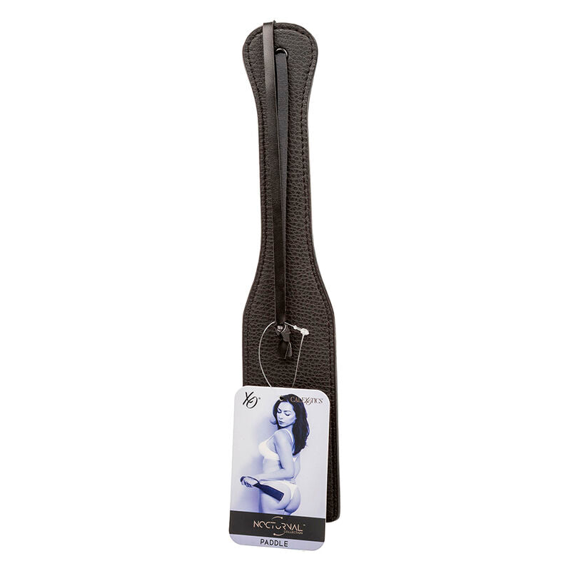 CALEXOTICS - NOCTURNAL PADDLE LEATHER BLACK - NOCTURNA DESIRES