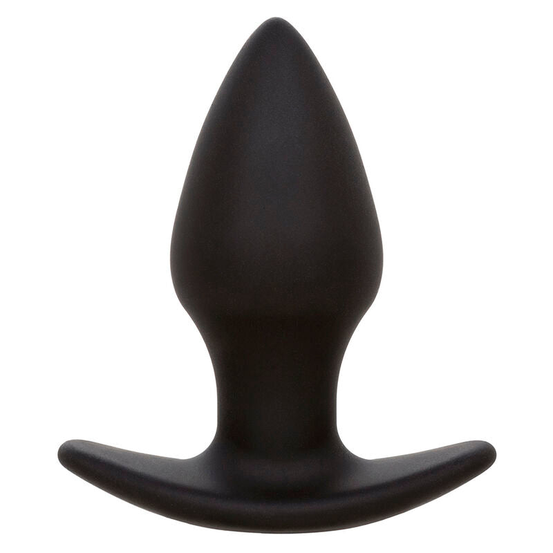 CALEXOTICS - ROCK BOTTOM PERFECT ANAL PLUG 10 VIBRATIONS SILICONE BLACK - NOCTURNA DESIRES