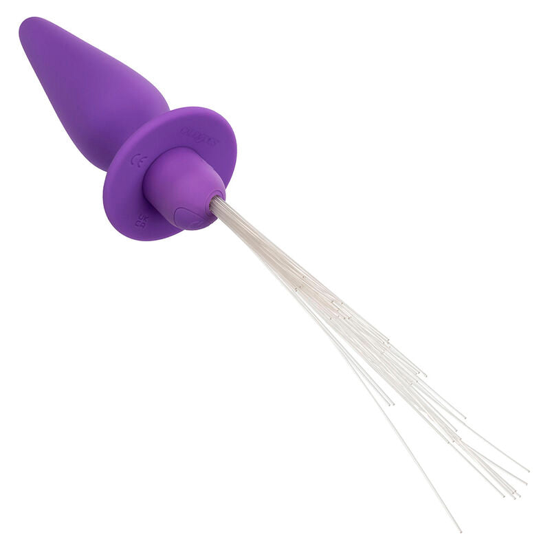 CALEXOTICS - SOUTHERN LIGHTS LIGHT UP ANAL PLUG 10 VIBRATIONS SILICONE PURPLE - NOCTURNA DESIRES