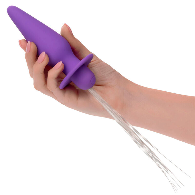CALEXOTICS - SOUTHERN LIGHTS LIGHT UP ANAL PLUG 10 VIBRATIONS SILICONE PURPLE - NOCTURNA DESIRES