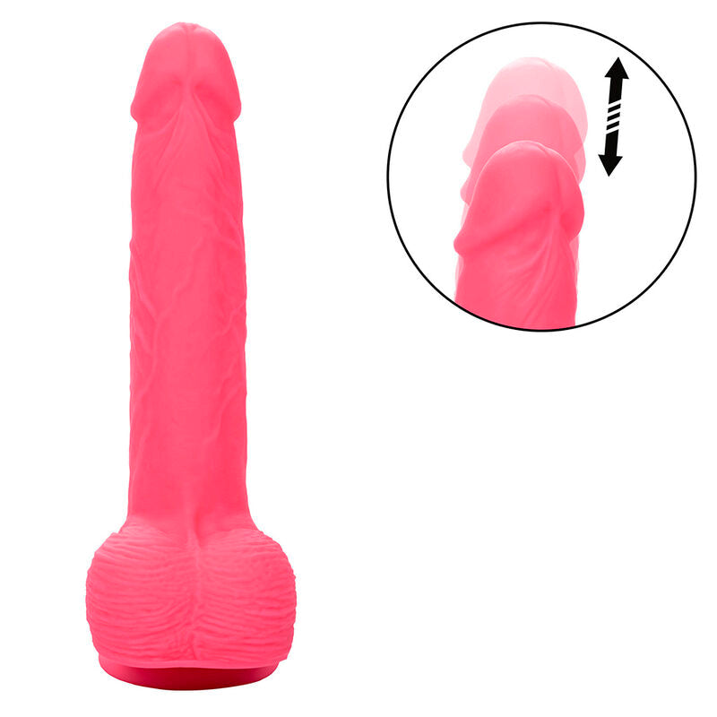 CALEXOTICS - STUDS REALISTIC VIBRATOR 10 VIBRATIONS PINK - NOCTURNA DESIRES