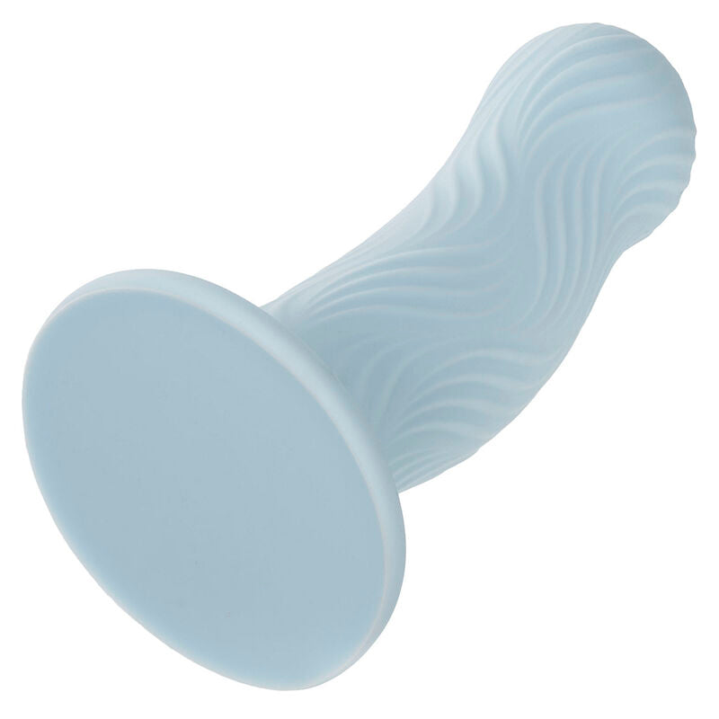 CALEXOTICS - WAVE RIDER FOAM ANAL PLUG BLUE - NOCTURNA DESIRES