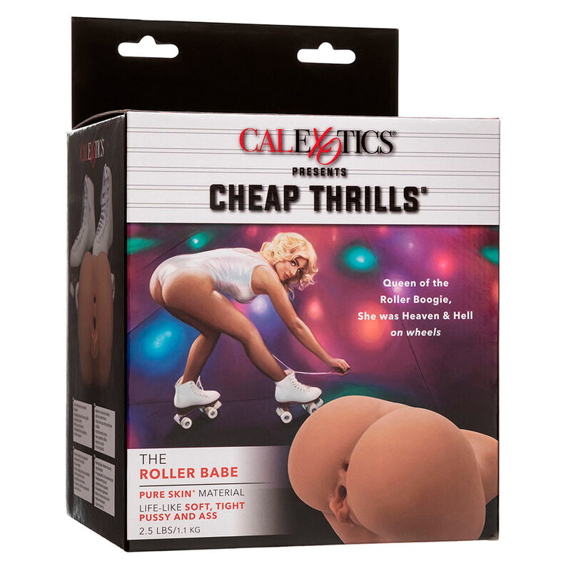 CALEXOTICS - THE ROLLER BABE DOUBLE REALISTIC MASTURBATOR FLESH - NOCTURNA DESIRES
