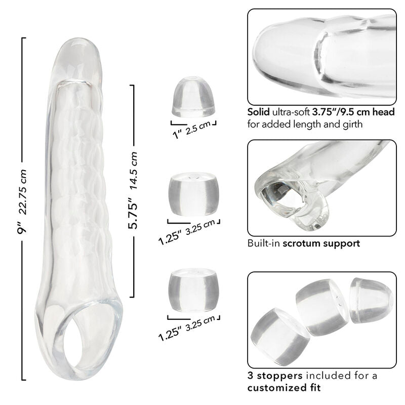 CALEXOTICS - MAXX PENIS EXTENDER ADJUSTABLE CLEAR - NOCTURNA DESIRES