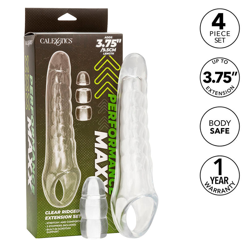 CALEXOTICS - MAXX PENIS EXTENDER ADJUSTABLE CLEAR - NOCTURNA DESIRES