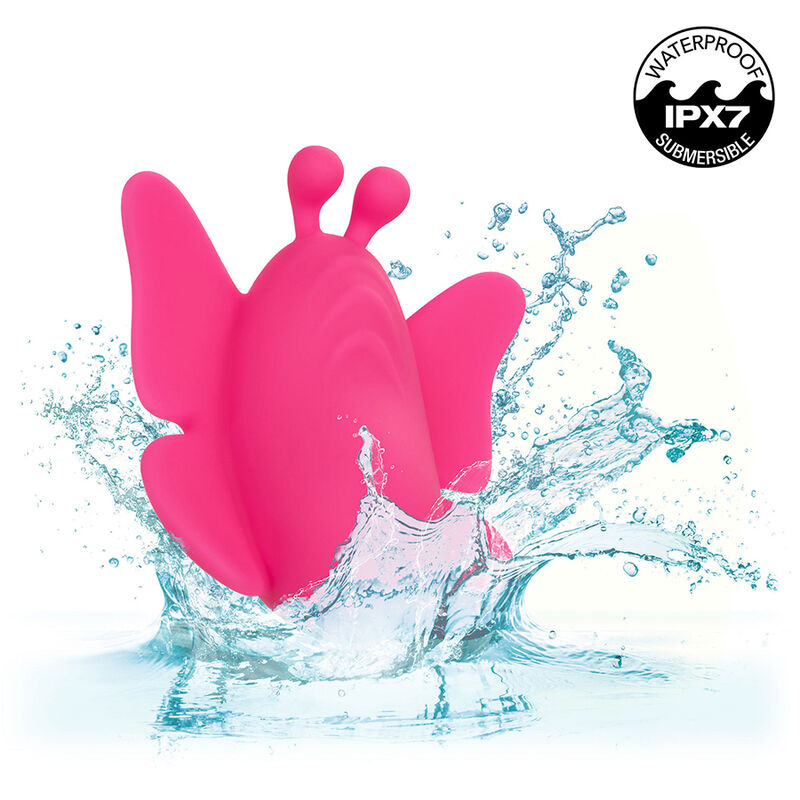 CALEXOTICS - NEON VIBES THE FLUTTER VIBE STIMULATOR 10 VIBRATIONS PINK - NOCTURNA DESIRES