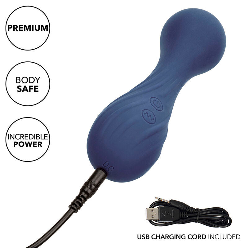 CALEXOTICS - CHARISMA TEMPTATION MASSAGER 12 FUNCTIONS PURPLE - NOCTURNA DESIRES