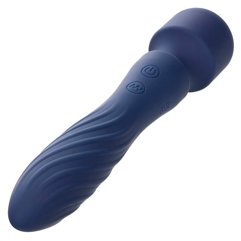 CALEXOTICS - CHARISMA MYSTIQUE MASSAGER DUAL MOTORS 12 FUNCTIONS 20,5 CM X 4.5 CM PURPLE - NOCTURNA DESIRES