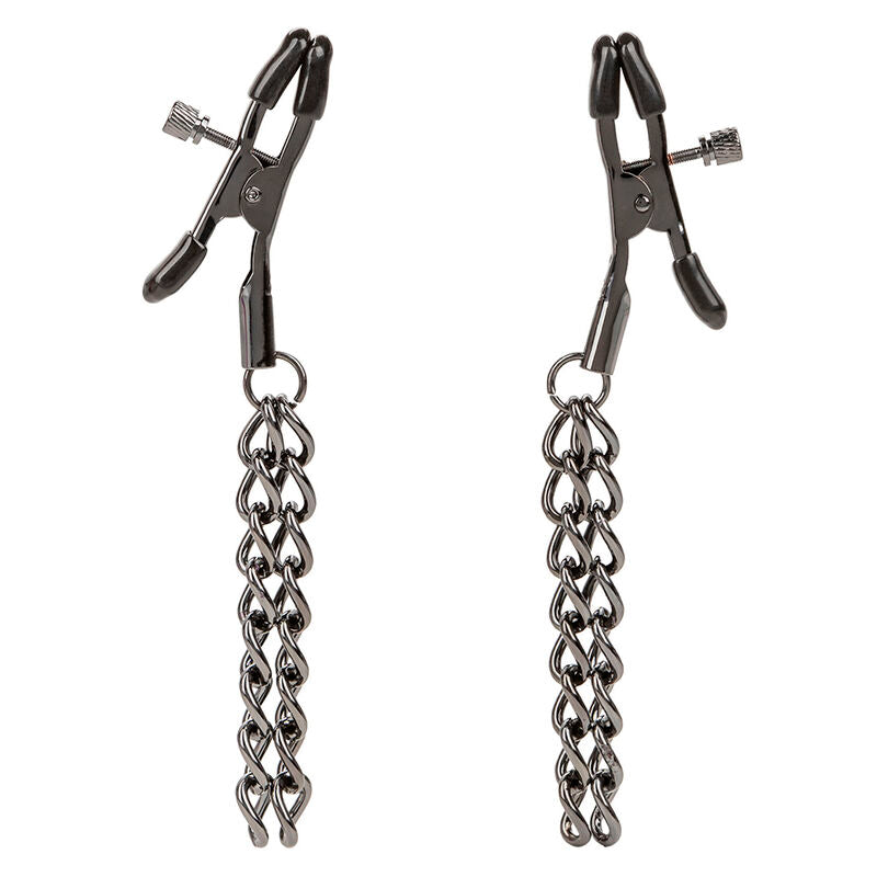 CALEXOTICS - EUPHORIA CHAIN NIPPLE CLAMPS 14.5 CM - NOCTURNA DESIRES