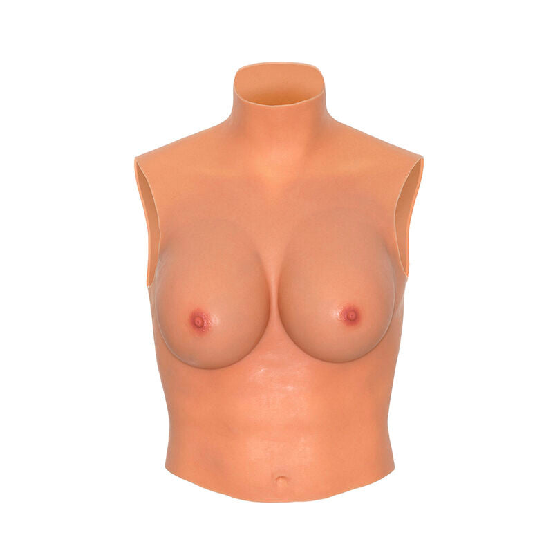 HIDDEN DESIRE - ALTER EGO WEARABLE BREAST SHIRT E-CUP FLESH - NOCTURNA DESIRES
