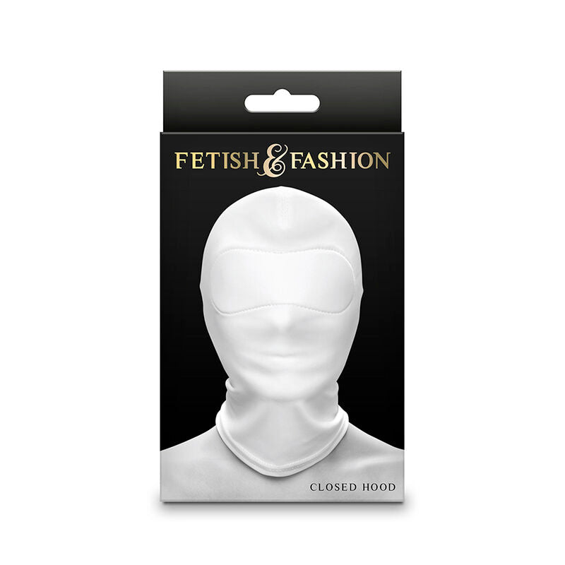 NS NOVELTIES - FETISH & FASHION CLOSED HOOD NYLON WHITE - NOCTURNA DESIRES
